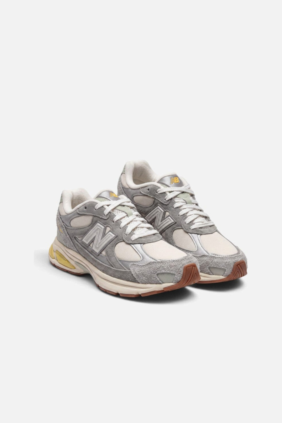 New Balance Men's Abzorb 2010 Sneaker in Silver Moss – side view