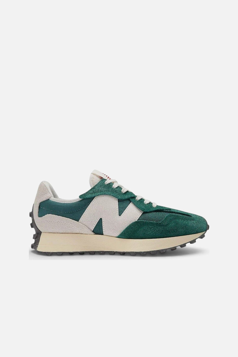 New Balance Unisex 327 Sneakers in Marsh Green – side view
