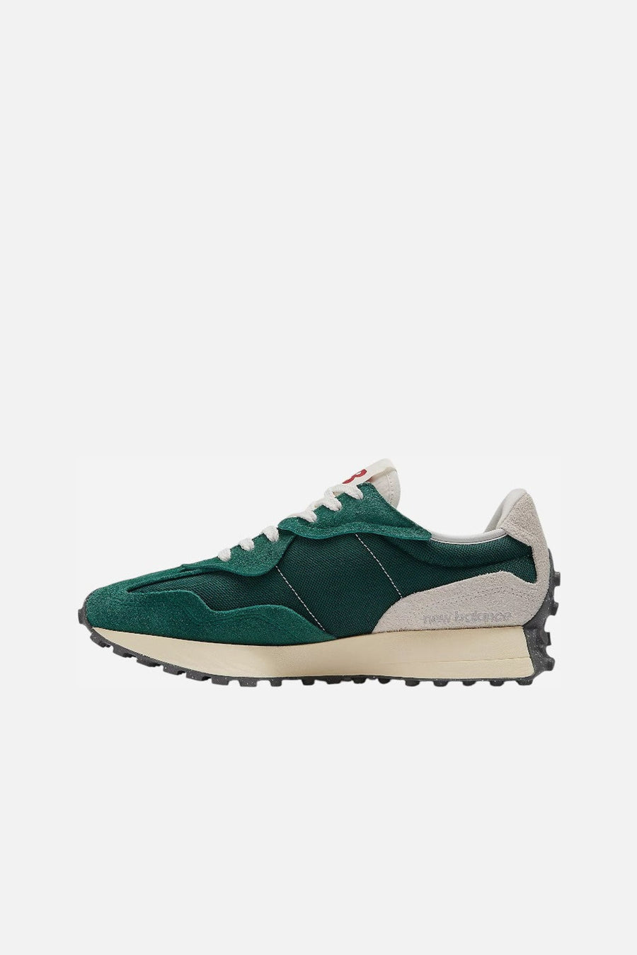 New Balance Unisex 327 Sneakers in Marsh Green – side view