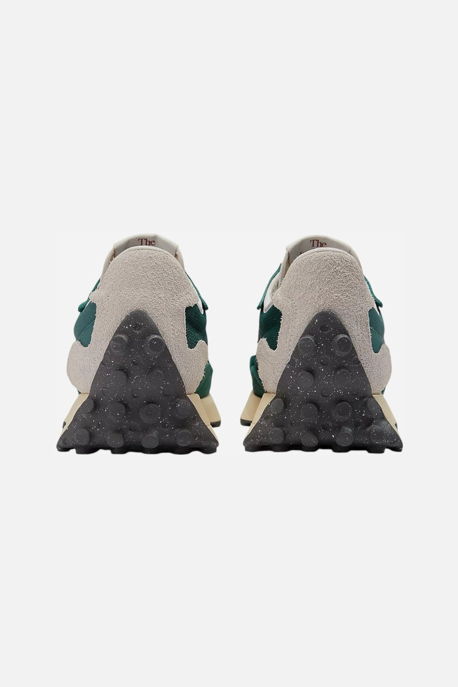 New Balance Unisex 327 Sneakers in Marsh Green – back view