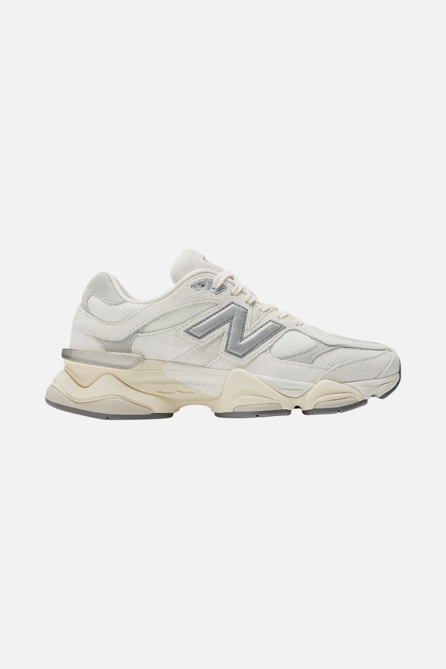 New Balance Unisex 9060 Sneaker in Sea Salt – back view