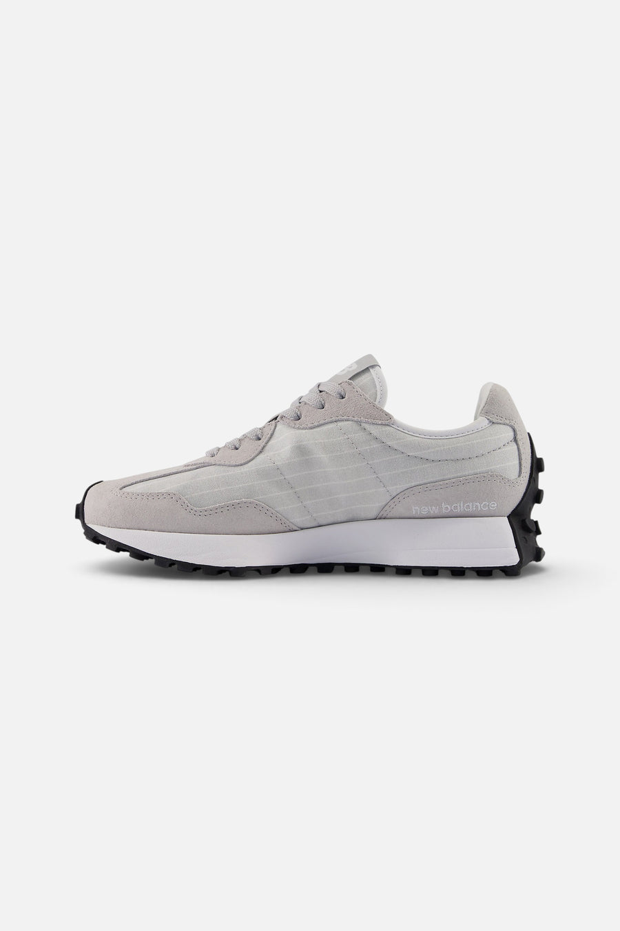 New Balance Women's 327 in Raincloud – side view