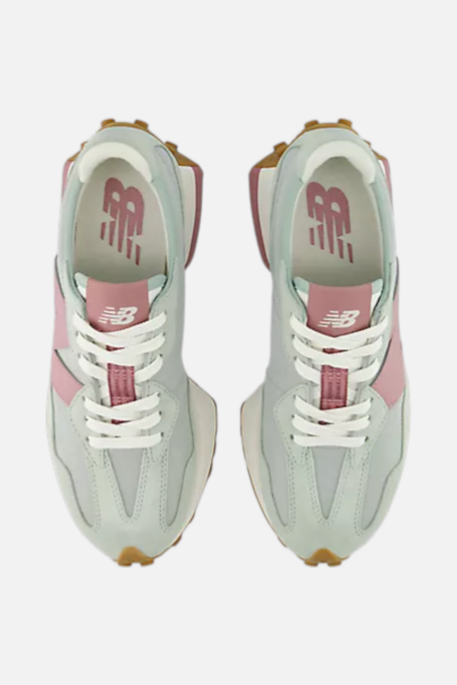 New Balance Women's 327 Sneaker in Lone Star Grey – detail