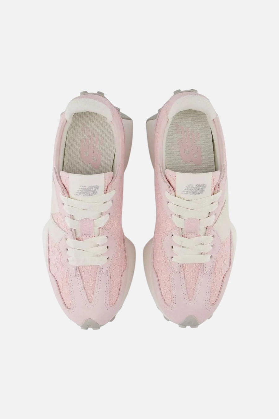 New Balance Women's 327 Sneaker in Rose Sugar – detail