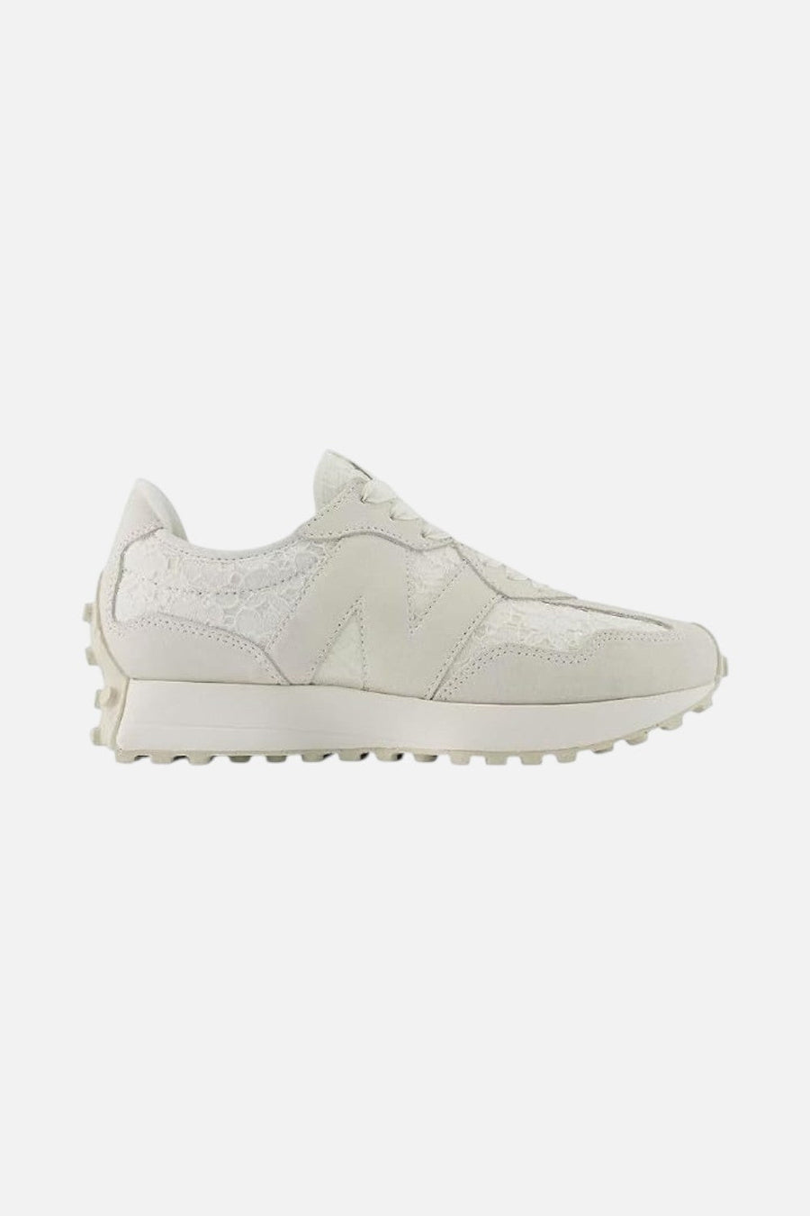 New Balance Women's 327 Sneaker in Sea Salt – back view