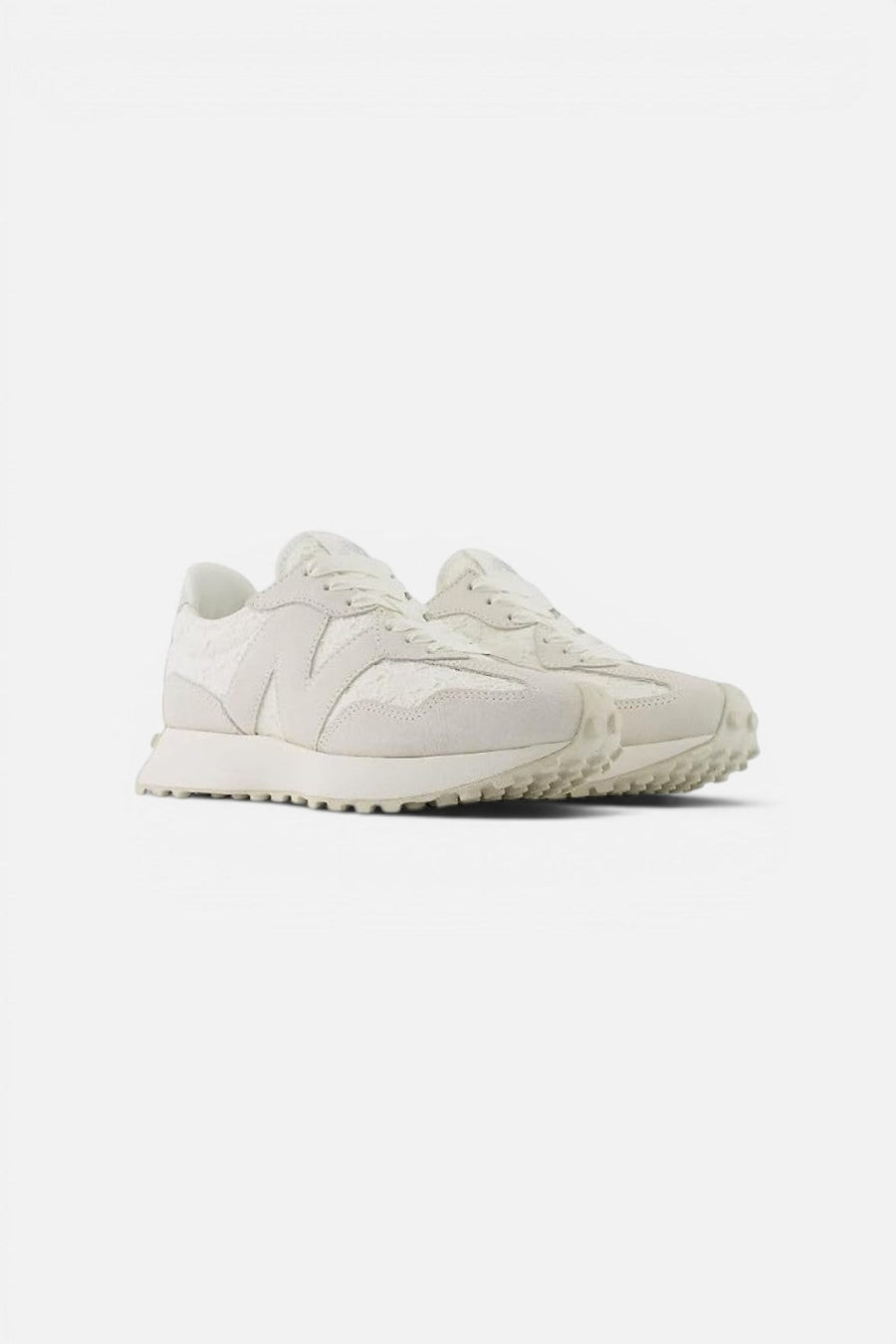 New Balance Women's 327 Sneaker in Sea Salt – front view