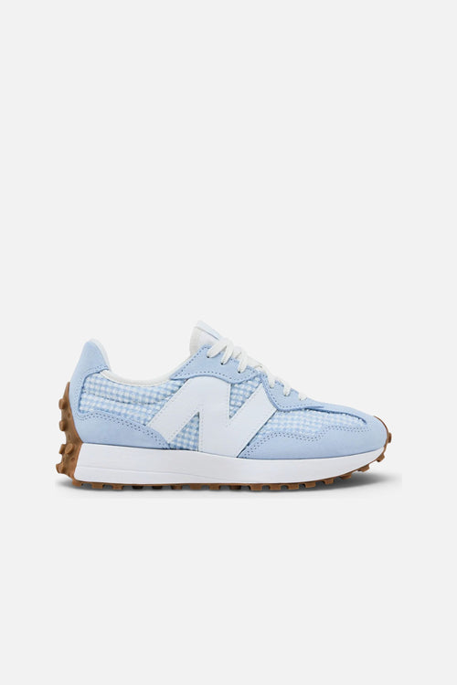 New Balance Women's 327 Sneakers in Oxford Blue – side view