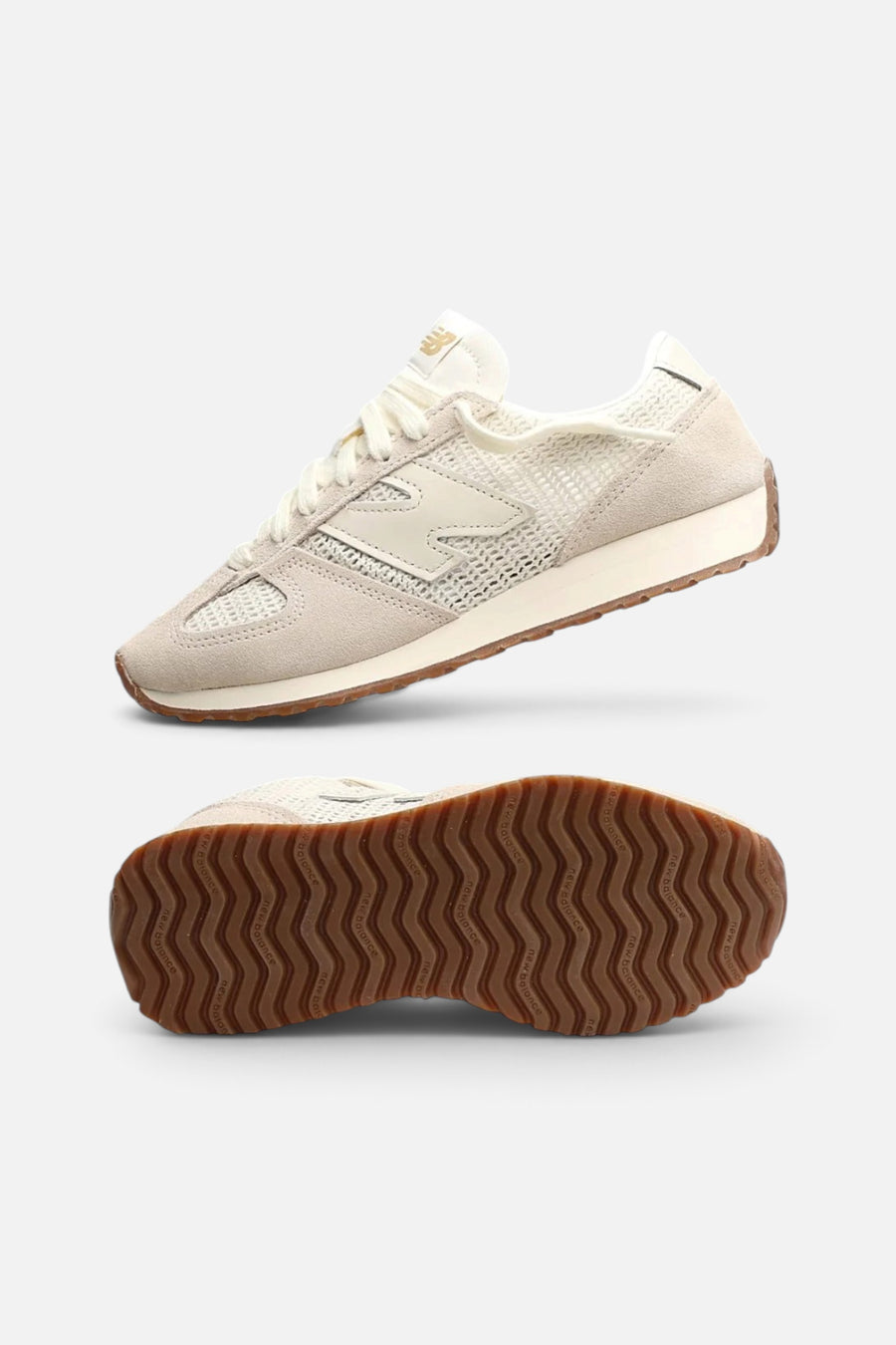 New Balance Women's 471 Sneaker in Linen – back view