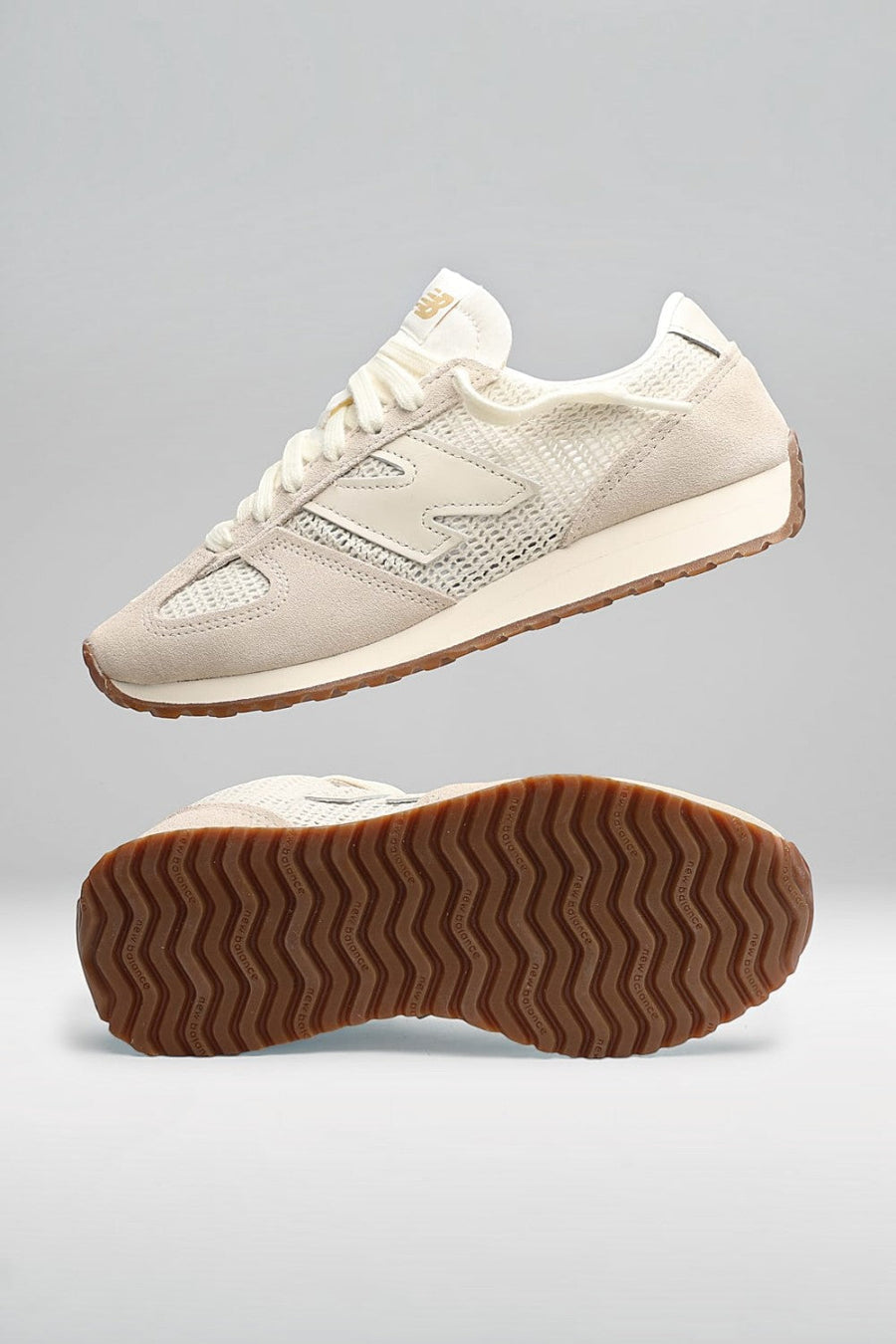 New Balance Women's 471 Sneaker in Linen – back view