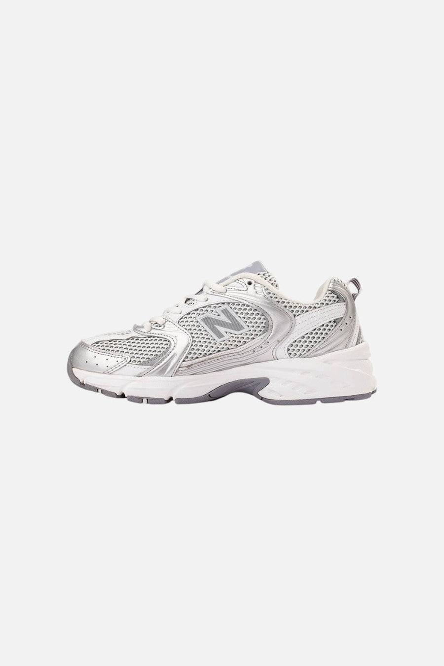 New Balance Women's 530 Sneaker in Grey Matter – side view