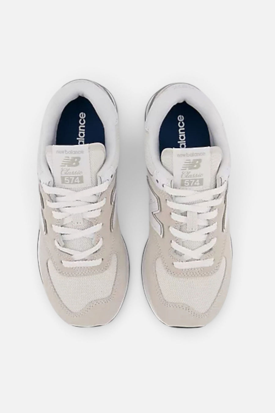 New Balance Women's 574 Core in Nimbus Cloud – top view