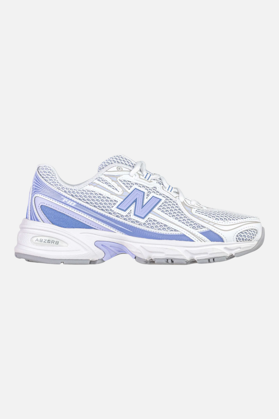 New Balance Women's 740 Sneaker in Fairweather Blue – back view