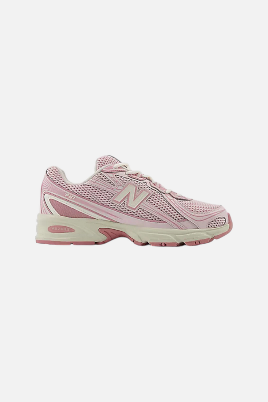 New Balance Women's 740 Sneaker in Pink Taffy – flat lay