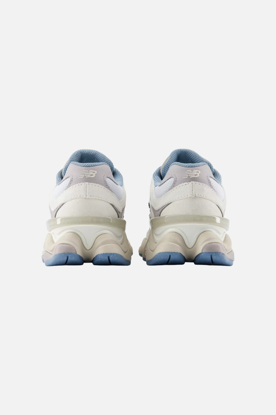 New Balance Women's 9060 Sneaker in Zinc Blue and Sea Salt – detail