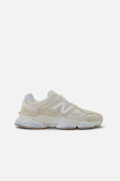 New Balance Women's 9060 Sneakers in Bisque with Frosted Glass – side view