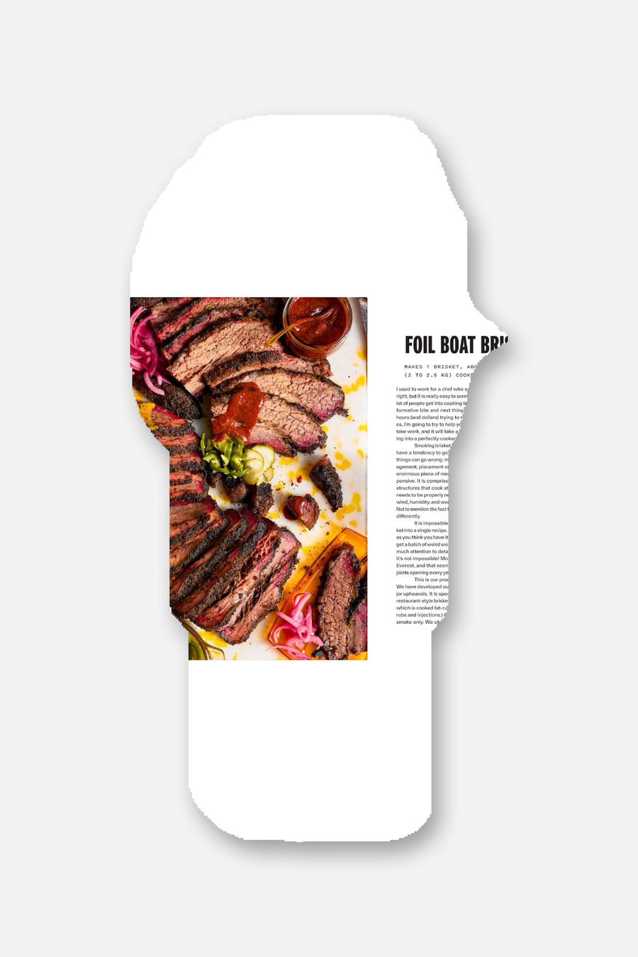 New School Barbeque Book – back view