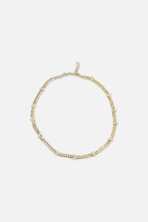 Nickho Rey Diana Necklace in Gold/White