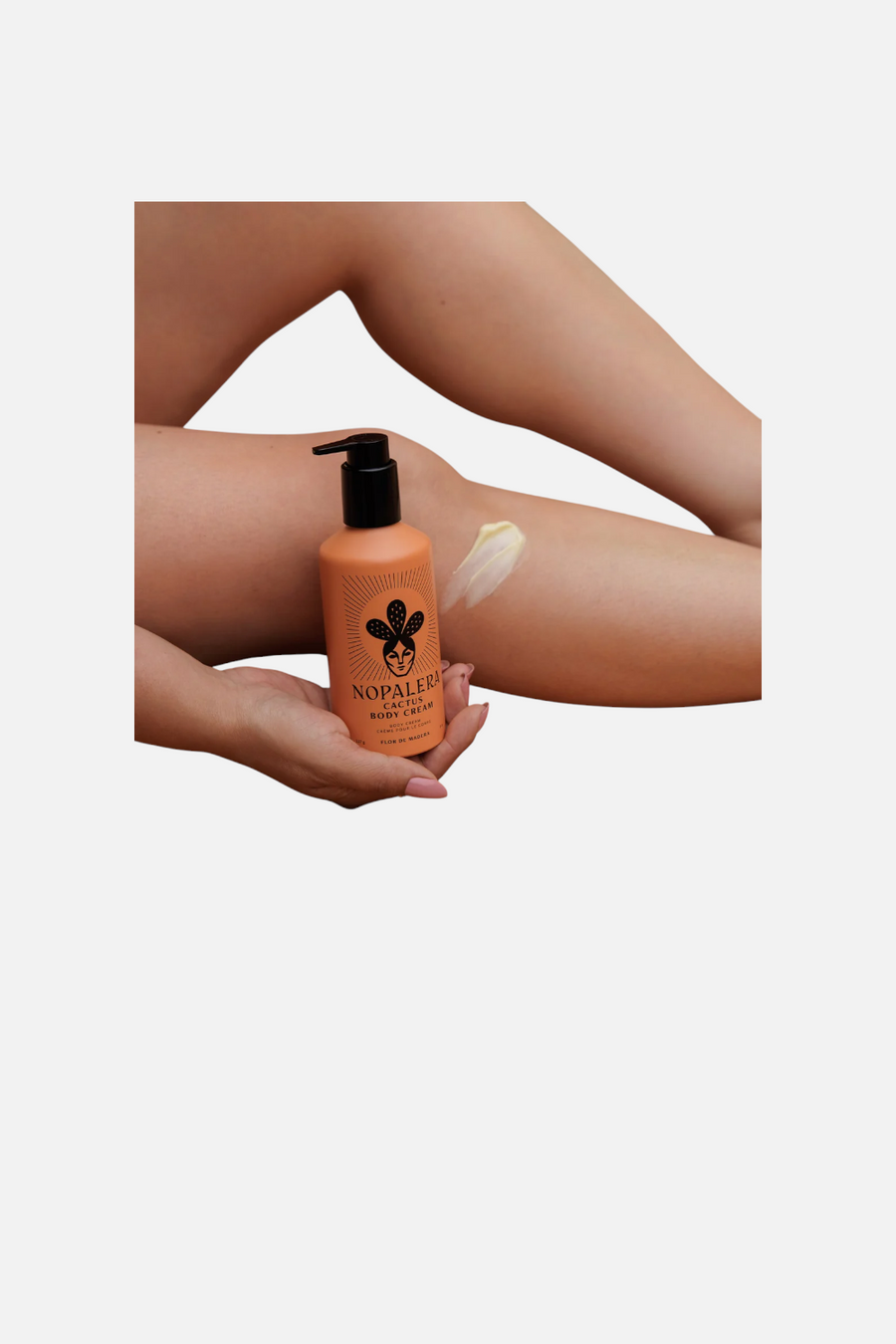Nopalera Cactus Body Cream in Flor De Madera – side view