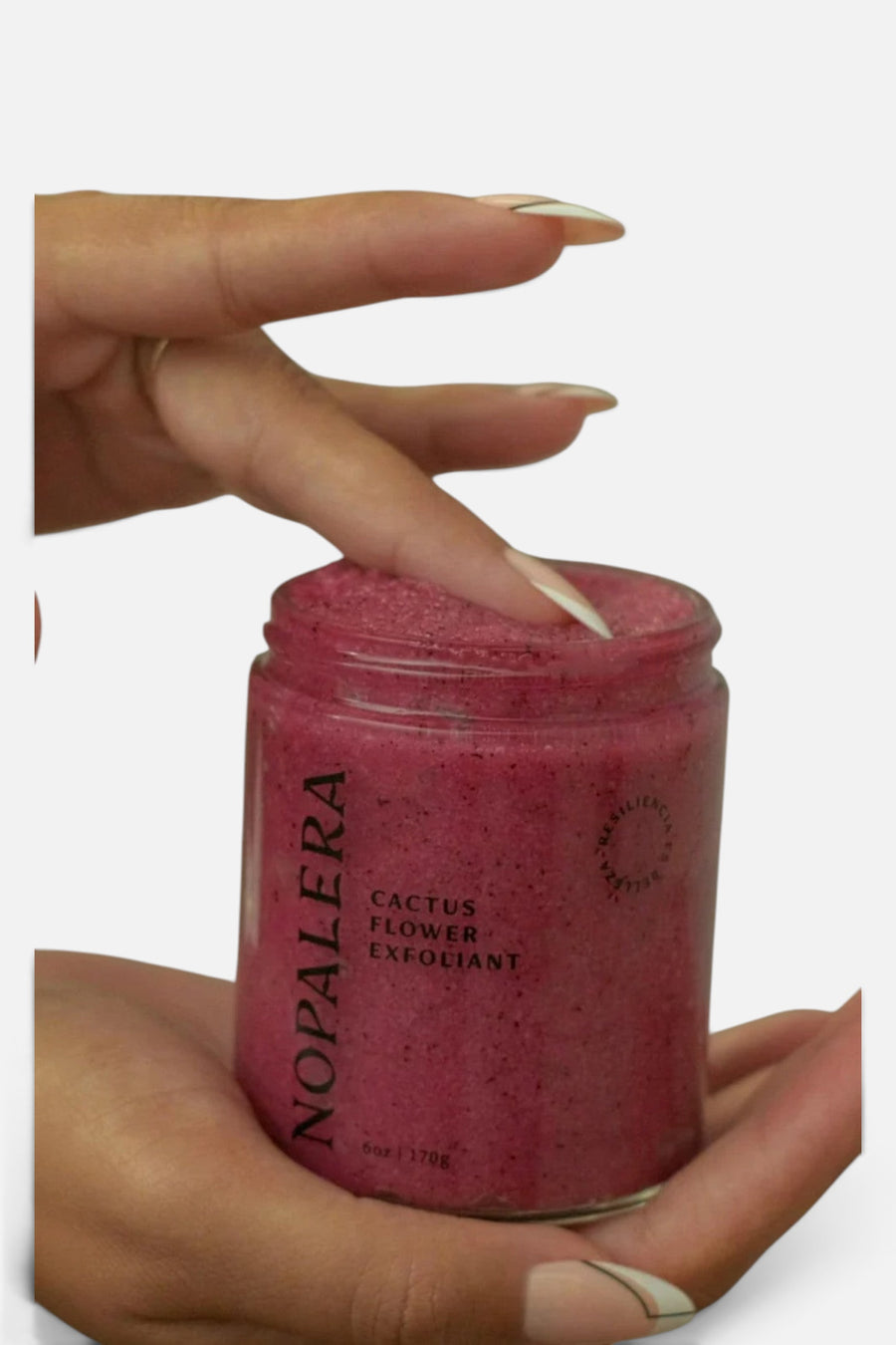 Nopalera Cactus Body Polish - Hibiscus – back view