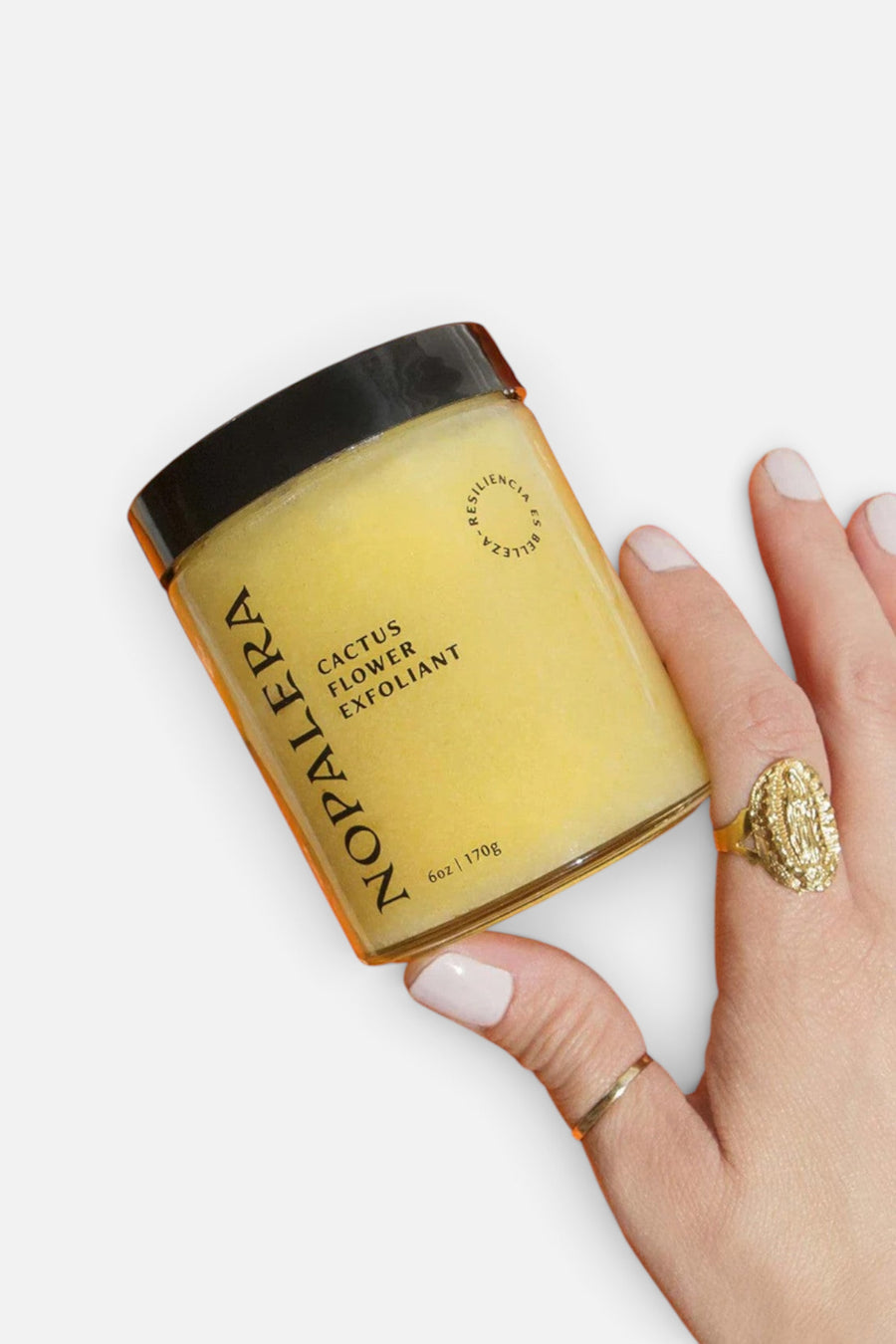 Nopalera Cactus Body Polish - Tangerine – back view