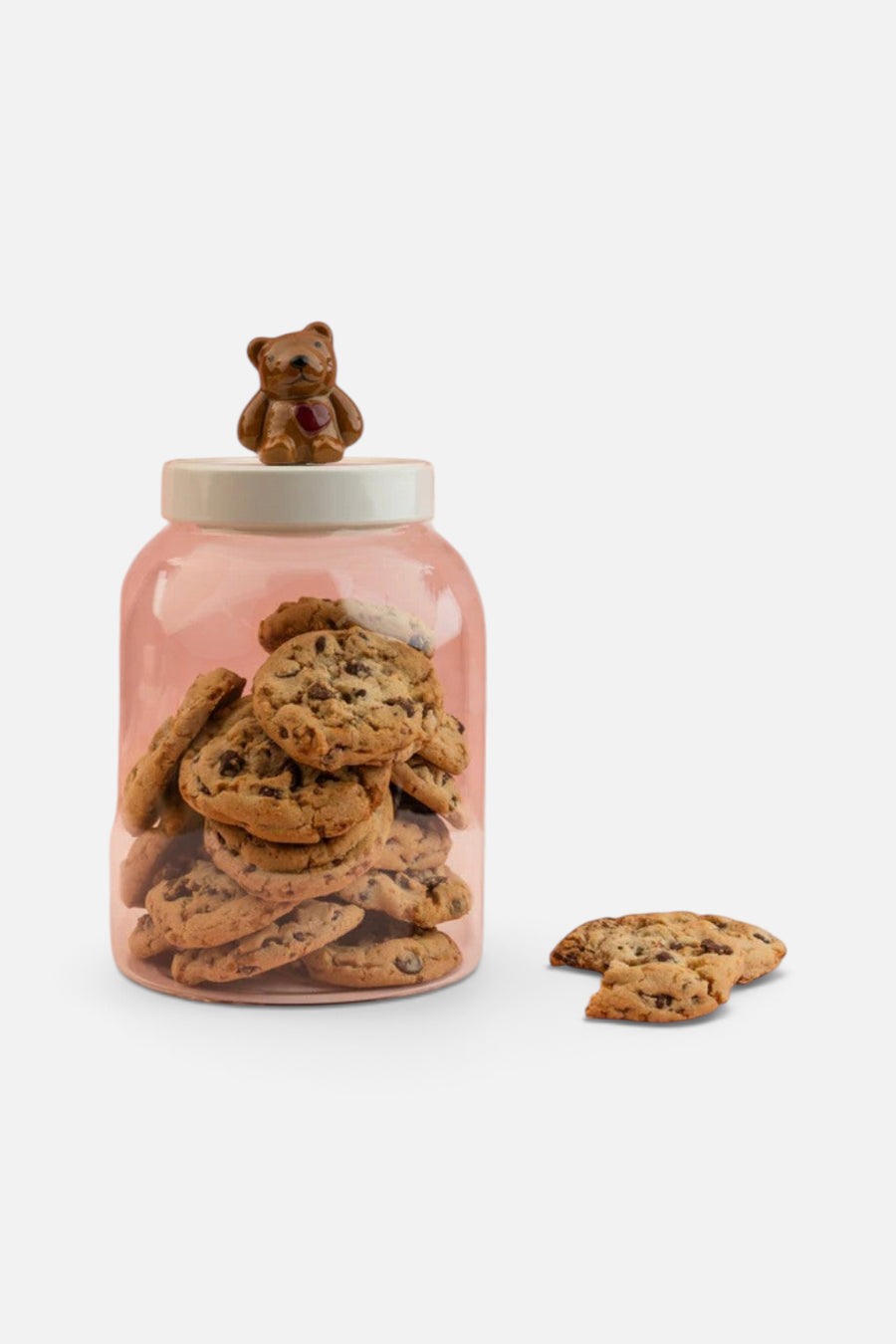 Nora Fleming 8" Super Duper Canister with Top – back view