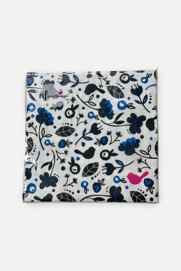 Nora Fleming Blue Jay Cocktail Napkins