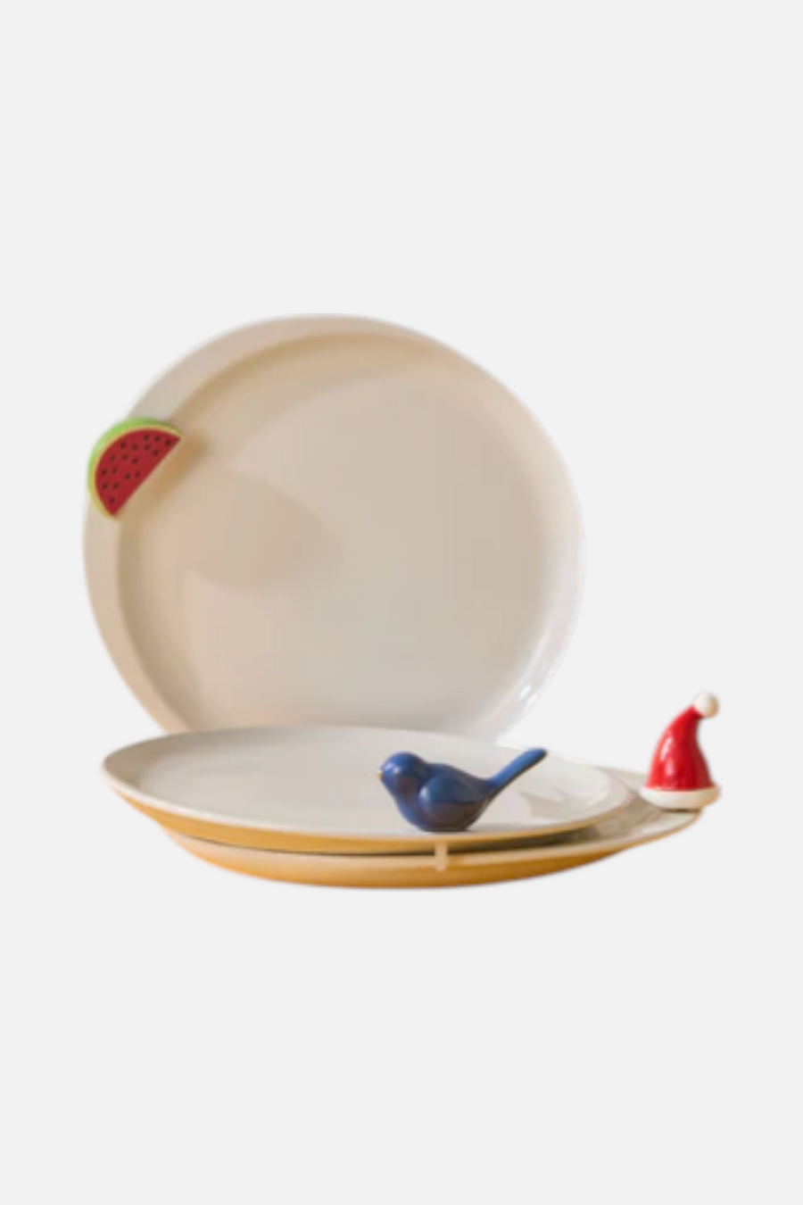 Nora Fleming Celebration Circle Plate – front view