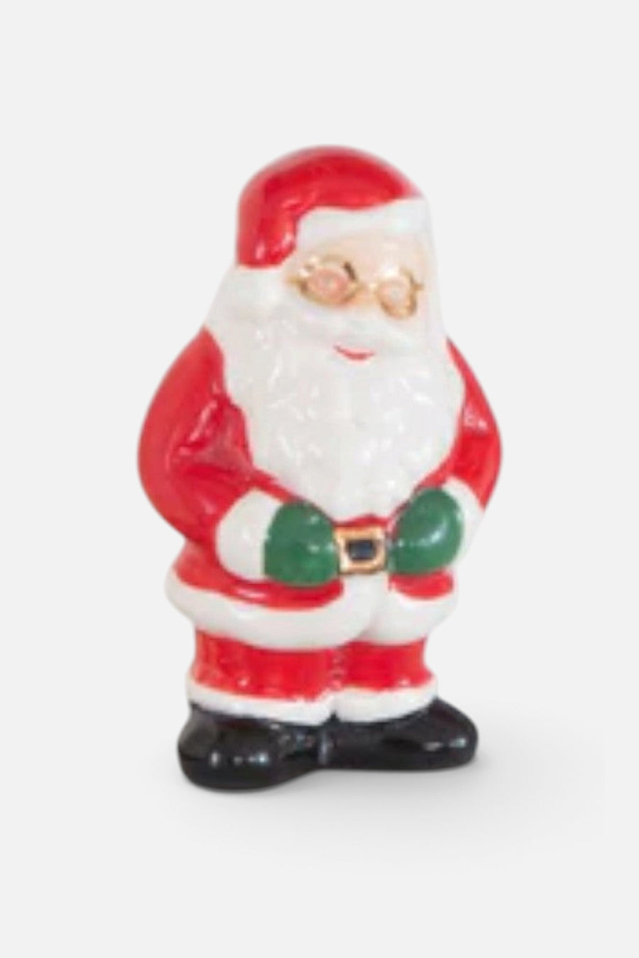 Nora Fleming Father Christmas Mini – three-quarter view