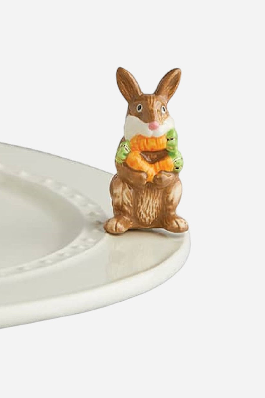 Nora Fleming Funny Bunny Mini – front view