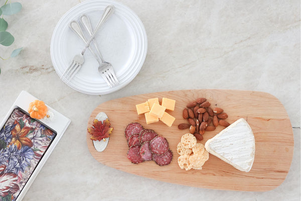 Nora Fleming Maple Tasting Board – back view