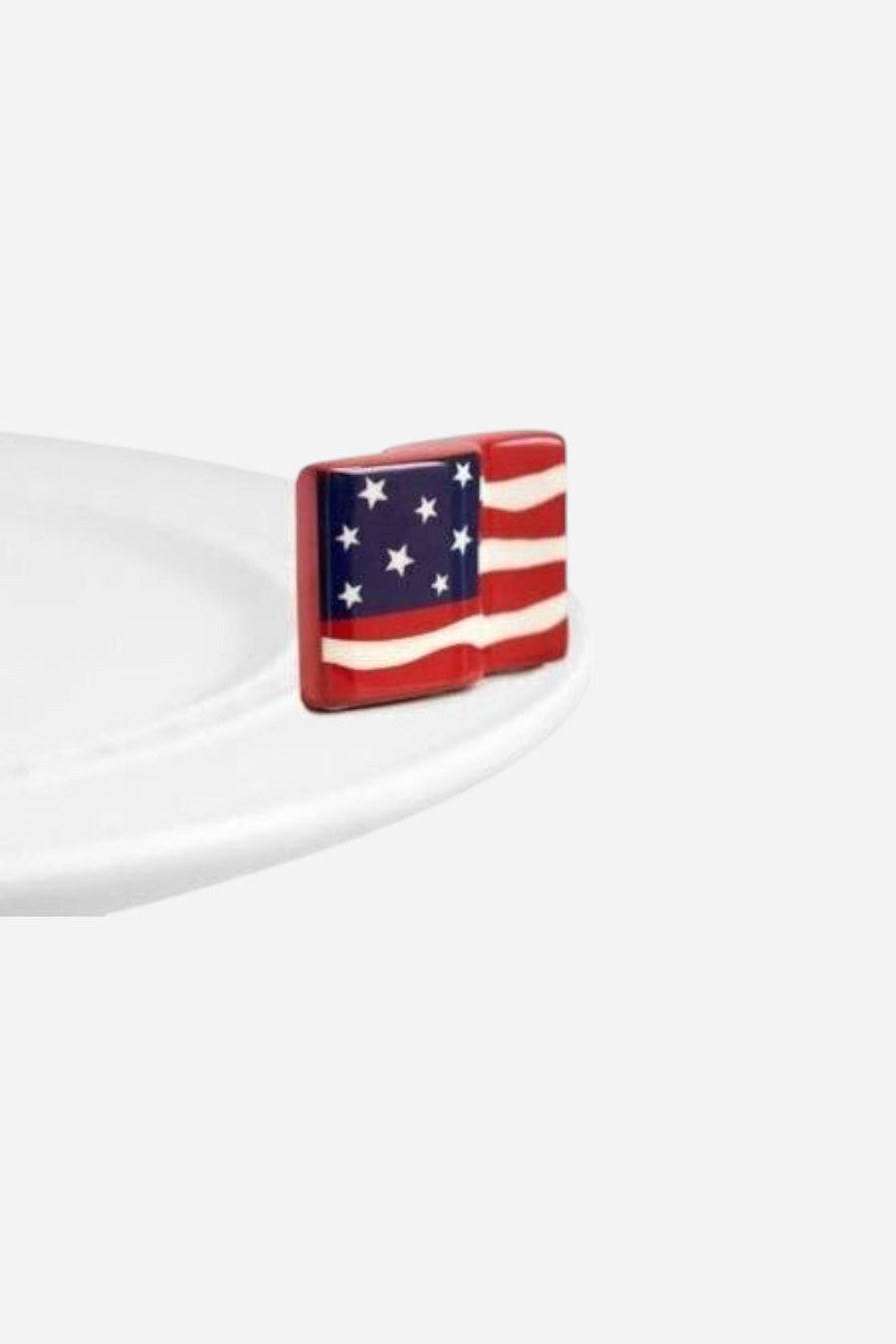 Nora Fleming Mini Stars & Stripes Forever – front view