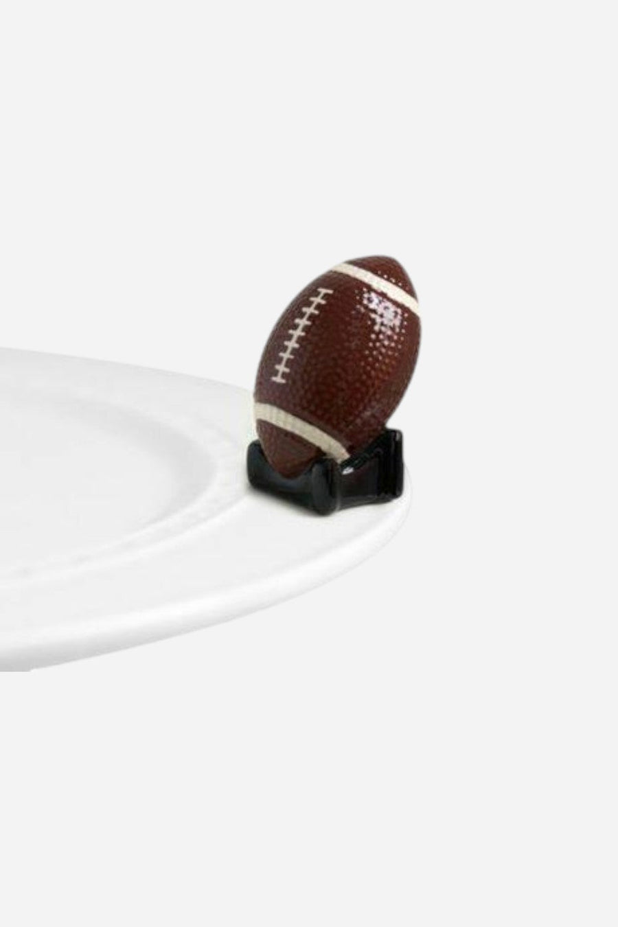 Nora Fleming Mini Touchdown Football – front view