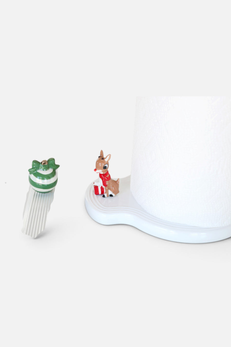 Nora Fleming Paper Towel Holder Pinstripes – side view
