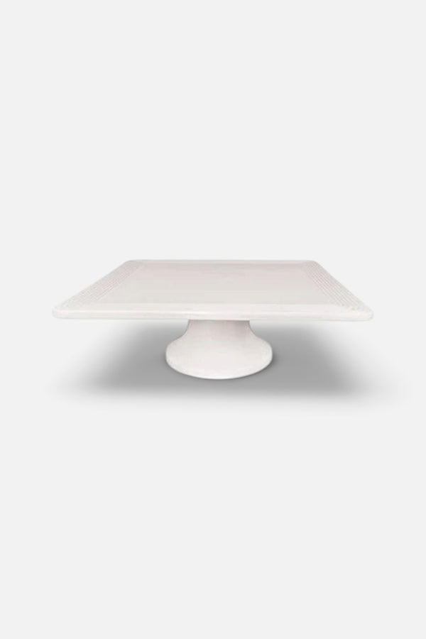 Nora Fleming Pinstripes Square Pedestal