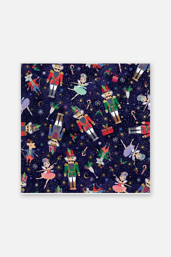 Nutcracker Ballet Gift Wrapping Paper Roll