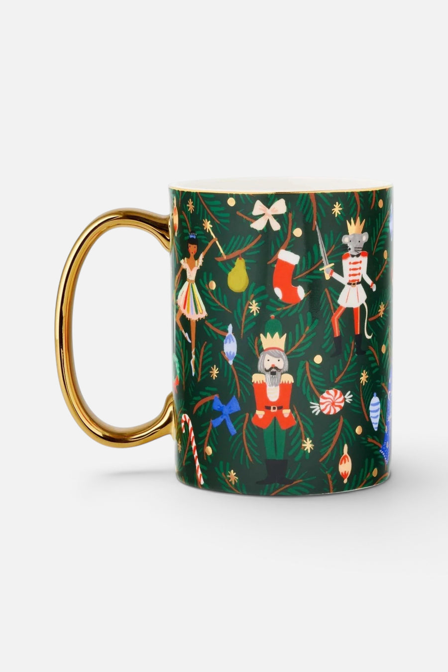 Nutcracker Branches Mug – back view