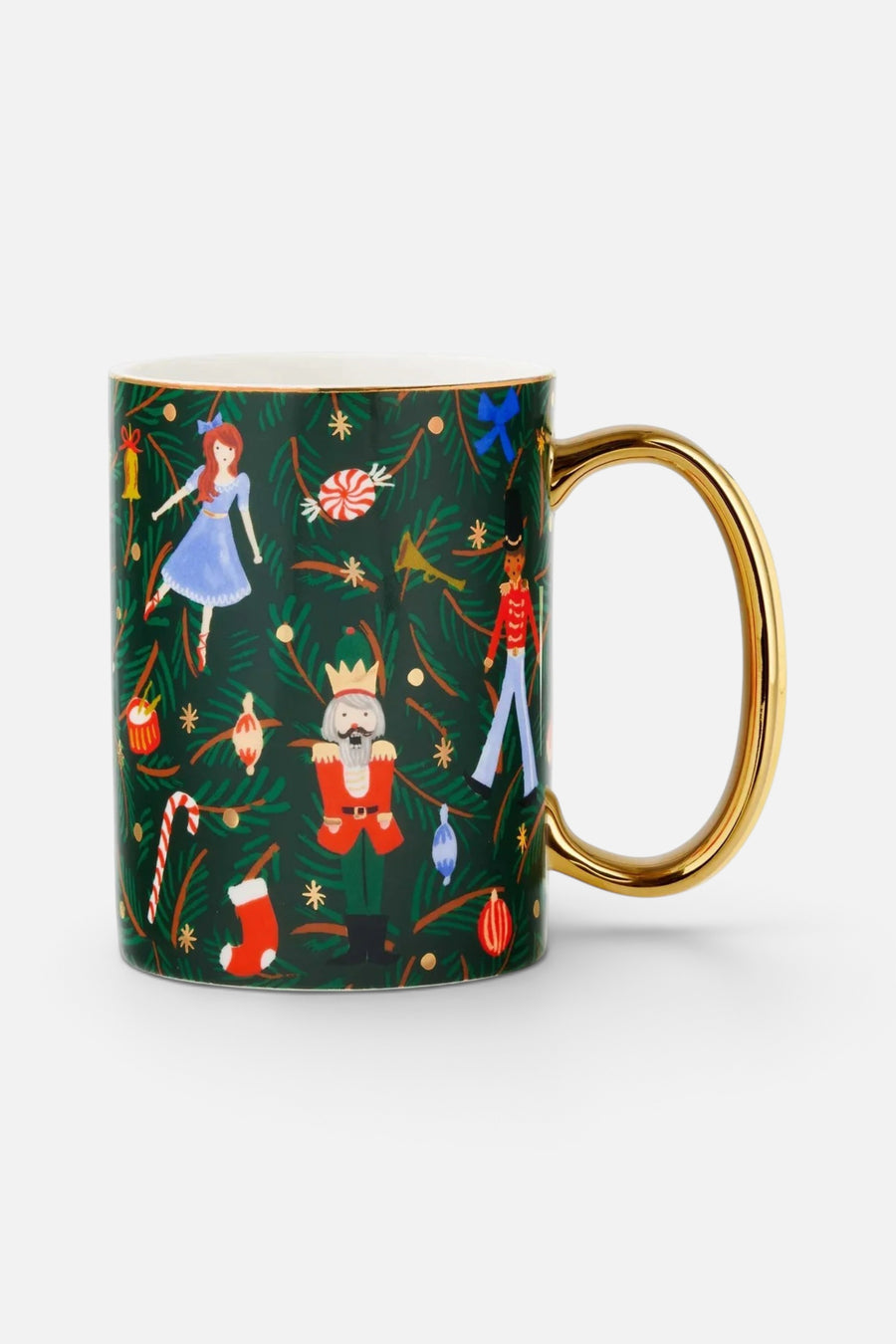 Nutcracker Branches Mug – front view