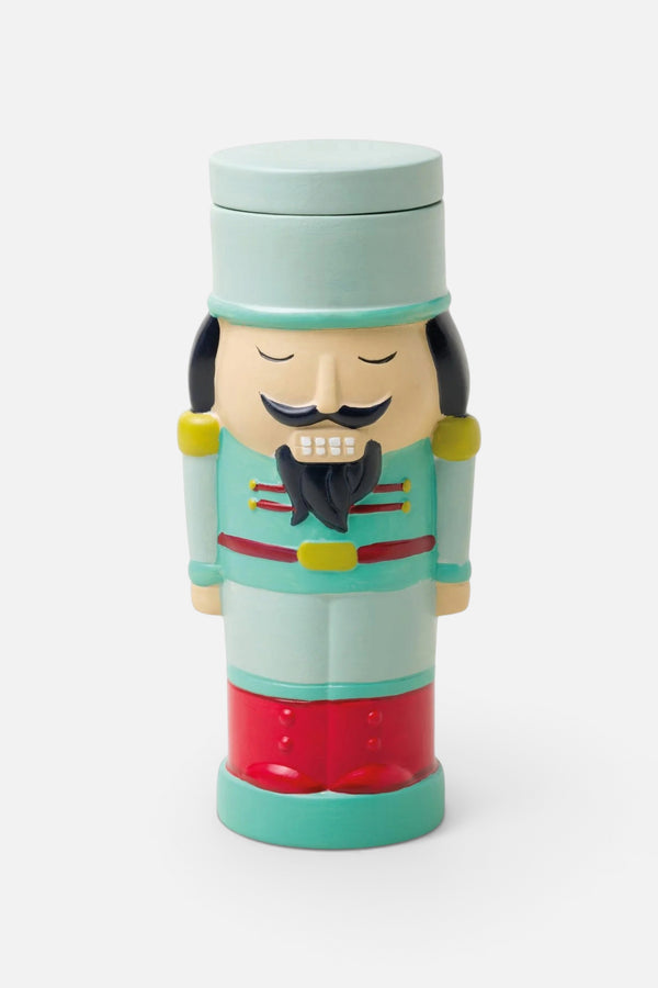 Nutcracker Candle Blue