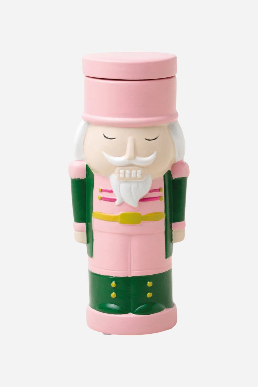 Nutcracker Candle Pink – front view