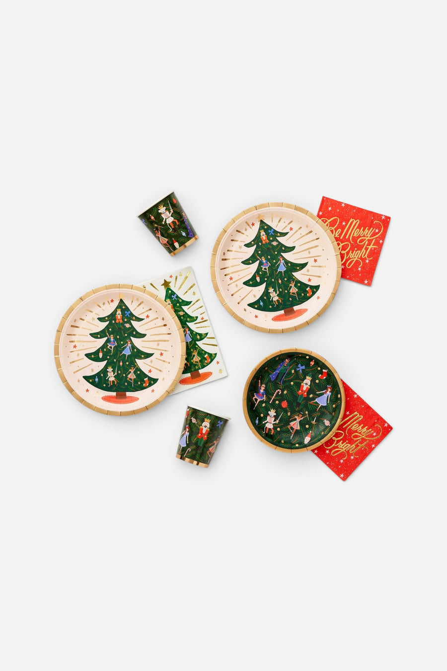 Nutcracker Large Plates – back view