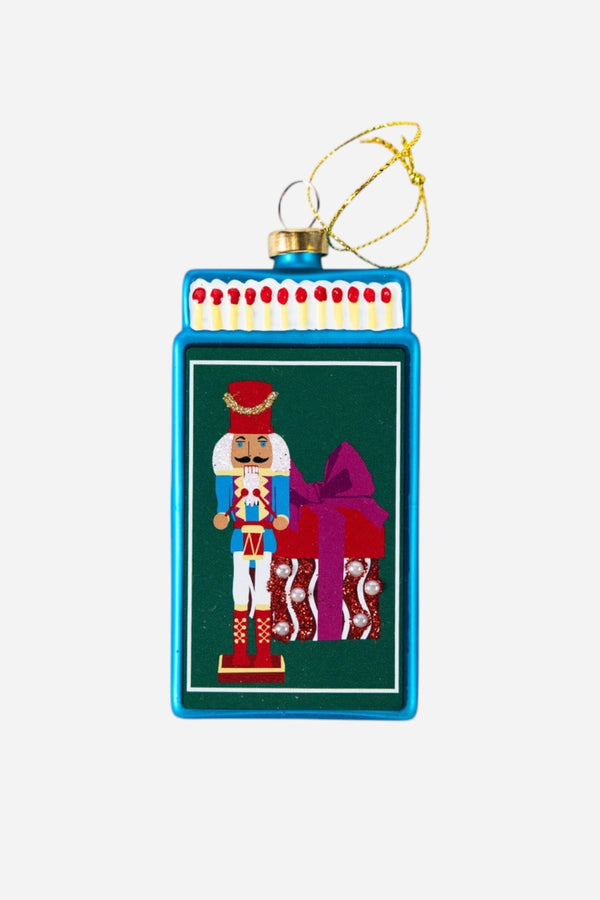 Nutcracker Matchbook Ornament