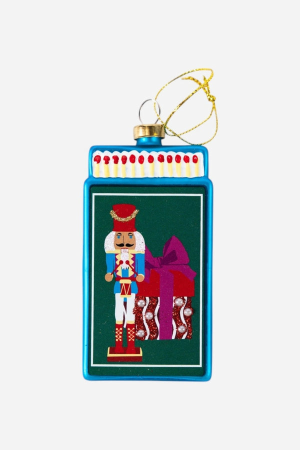 Nutcracker Matchbook Ornament