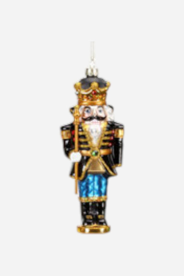 Nutcracker Ornament in Black