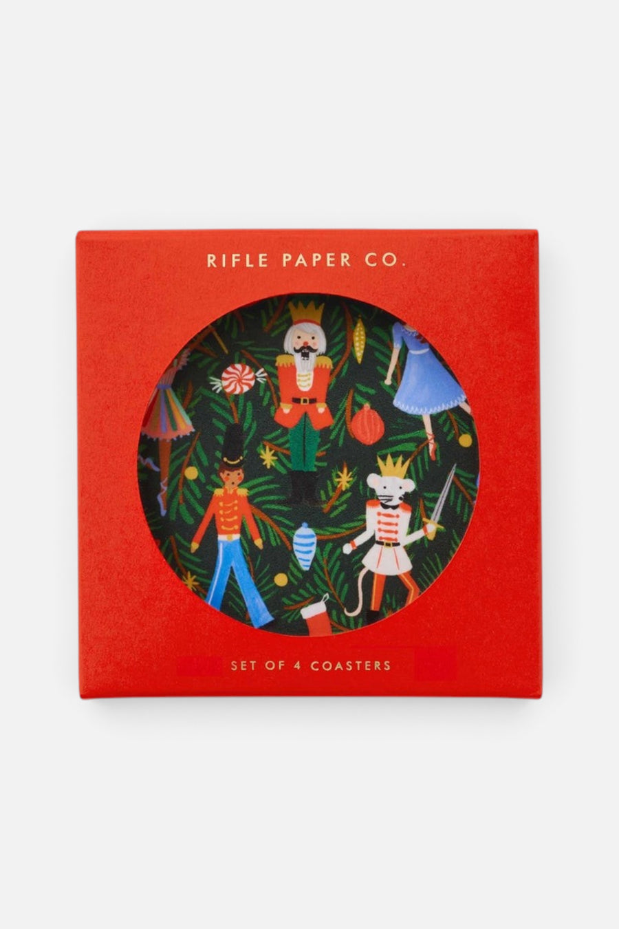 Nutcracker Round Coaster S/4 – back view