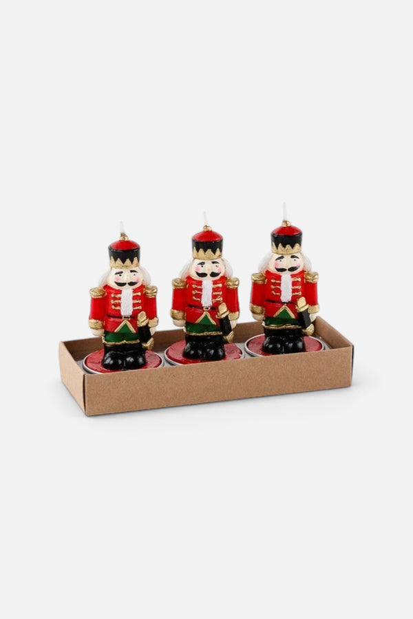 Nutcracker T-Light Set of 3
