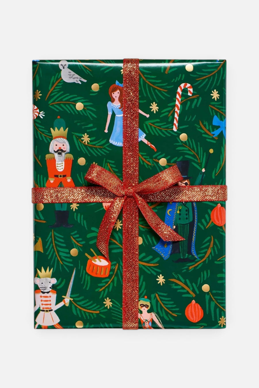 Nutcracker Wrapping Roll – front view