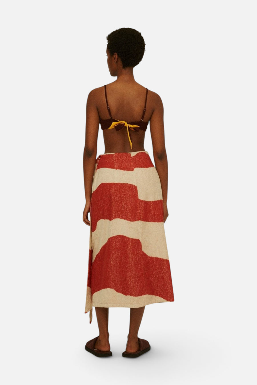 OAS Amber Dune Bay Terry Skirt – flat lay