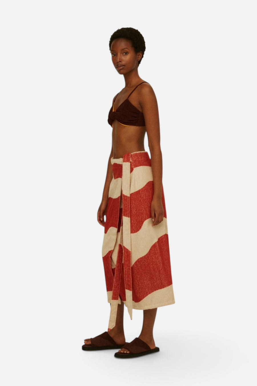 OAS Amber Dune Bay Terry Skirt – side view