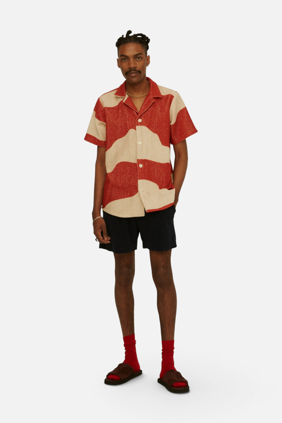 OAS Amber Dune Cuba Terry Shirt – side view
