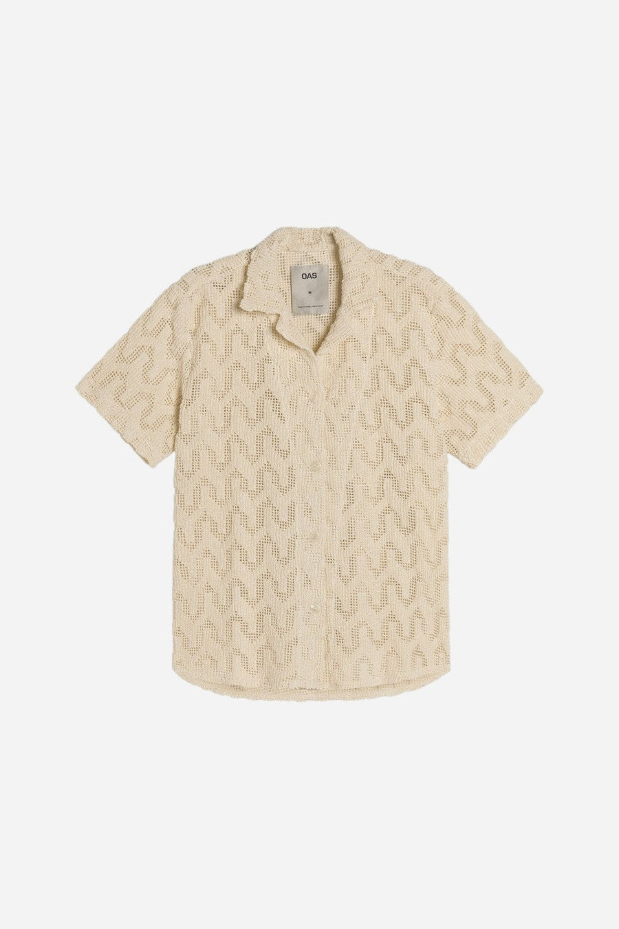 OAS Atlas Cuba Crochet Shirt – front view